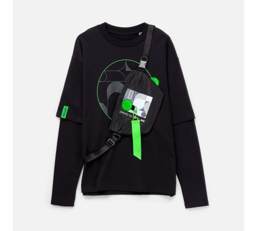 Поясная сумка W1, черная