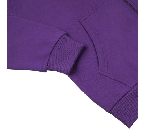 Толстовка на молнии с капюшоном Siverga 2.0, фиолетовая