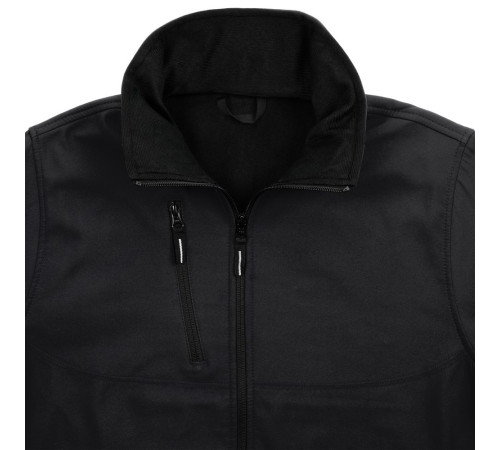 Куртка софтшелл мужская Zagreb, черная