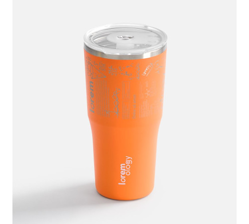 Термостакан Sapporo М, оранжевый