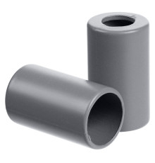 Пара наконечников для шнурка Tizzle, серый