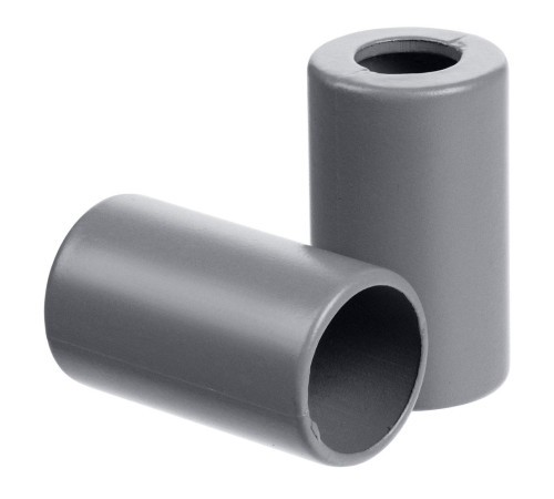 Пара наконечников для шнурка Tizzle, серый