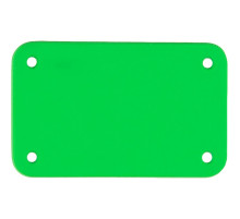Лейбл из ПВХ Kreta, S, зеленый неон
