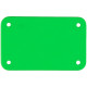 Лейбл из ПВХ Kreta, S, зеленый неон