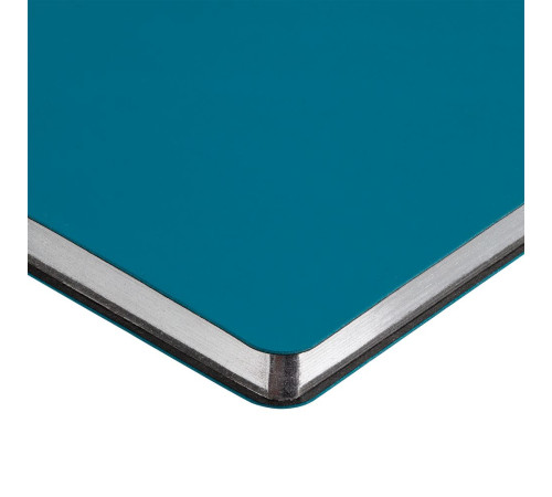 Ежедневник Aspect на заказ, недатированный, бирюзовый
