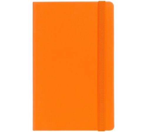 Блокнот Shall, в линейку, оранжевый