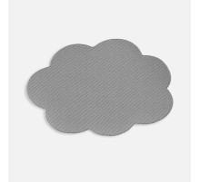 Наклейка тканевая Lunga Calum, L, серая