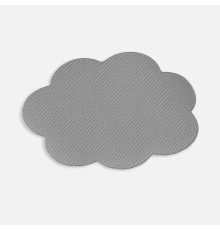 Наклейка тканевая Lunga Calum, L, серая