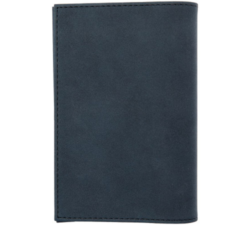 Обложка для паспорта Nubuk, синяя