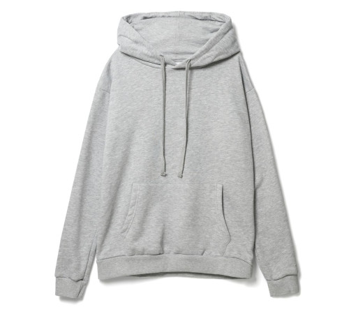 Худи унисекс Tuloksa 280 ver. 2, серый меланж