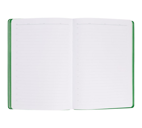 Ежедневник Flexpen Shall, недатированный, зеленый