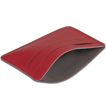 Чехол для карточек Shall Simple, красный