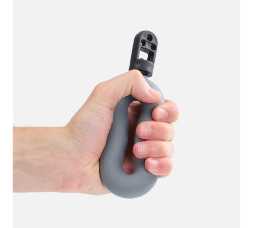 Мультифункциональная скакалка с эспандером Multi McFly, серая