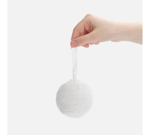 Вязаный шарик «Зимний шарм»