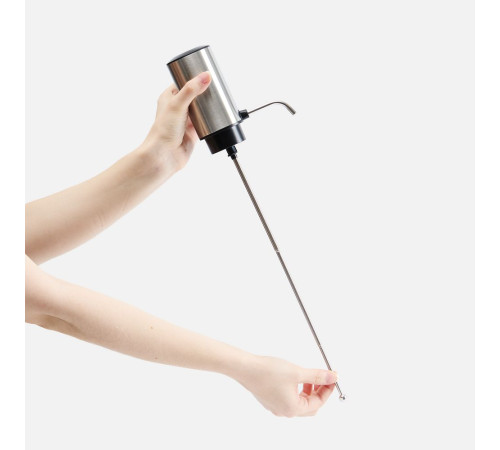 Электрический аэратор-дозатор для вина Tuoretta, серебристый