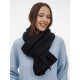 Шарф Nobilis Mono, черный