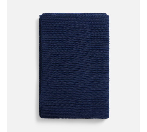 Шарф Nobilis Mono, темно-синий