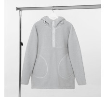 Анорак унисекс Oblako, светло-серый