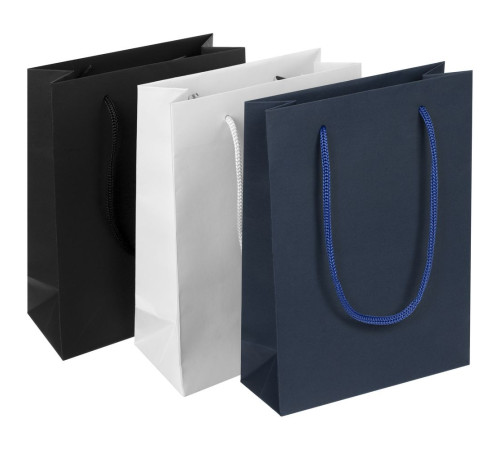 Пакет бумажный Vid S, черный