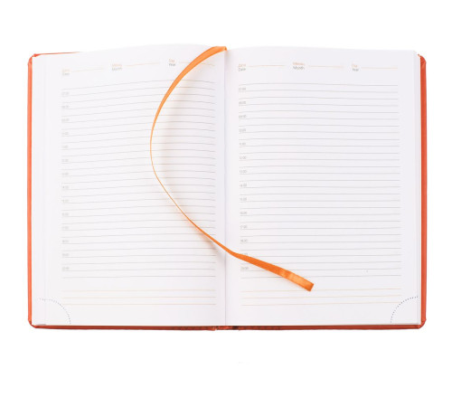 Ежедневник Prizma, недатированный, оранжевый