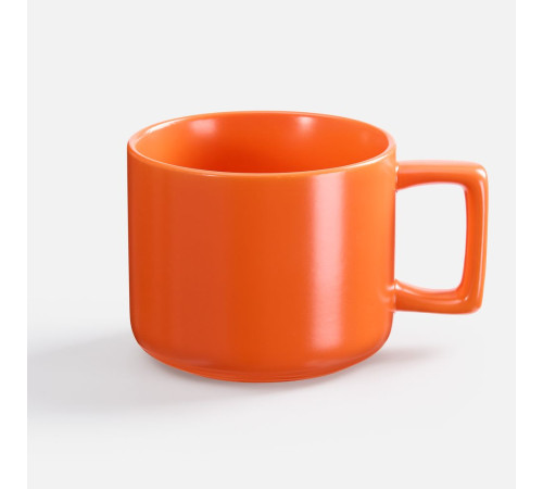 Чашка Jumbo в коробке матовая, оранжевая
