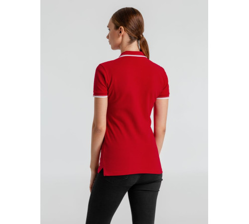 Рубашка поло женская Practice Women 270, белая с темно-синим