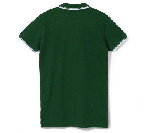 Рубашка поло женская Practice Women 270, зеленая с белым