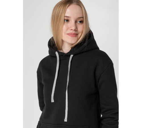 Толстовка с капюшоном Unit Kirenga Heavy, черная