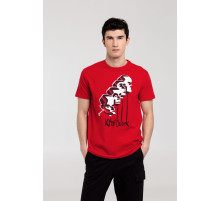 Футболка «Меламед. Kraftwerk», красная