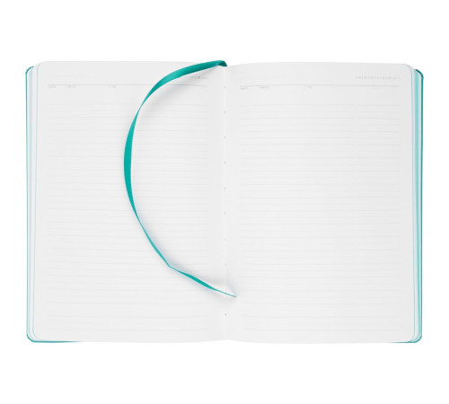 Ежедневник New Latte, недатированный, бирюзовый