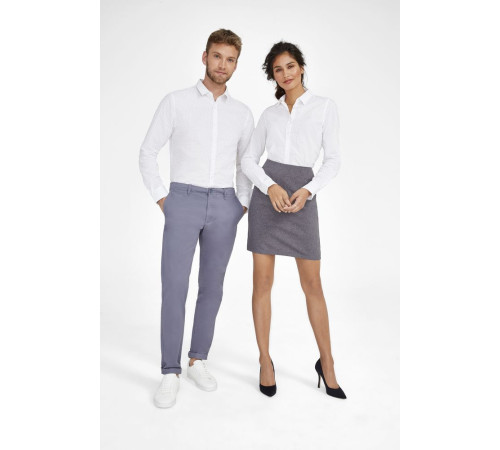 Рубашка мужская Becker Men, бордовая с белым