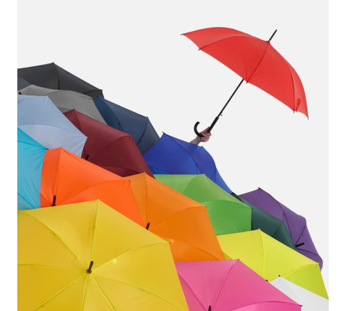 Зонт-трость Standard, ярко-синий