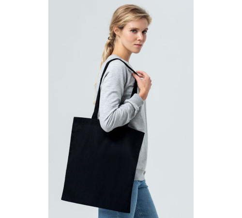 Холщовая сумка Basic 105, черная