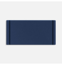 Лейбл из ПВХ Dzeta, XS, темно-синий