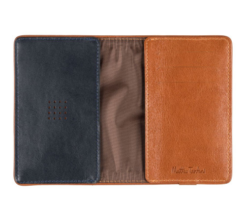 Обложка для паспорта Kalsa Palermo, синяя