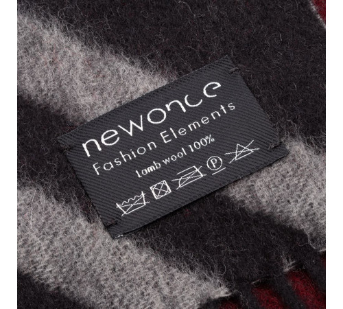 Шарф Charming, коричневый с оранжевым