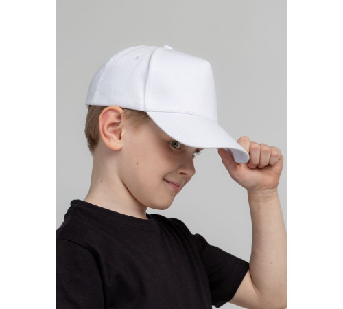 Бейсболка детская Standard Kids, белая