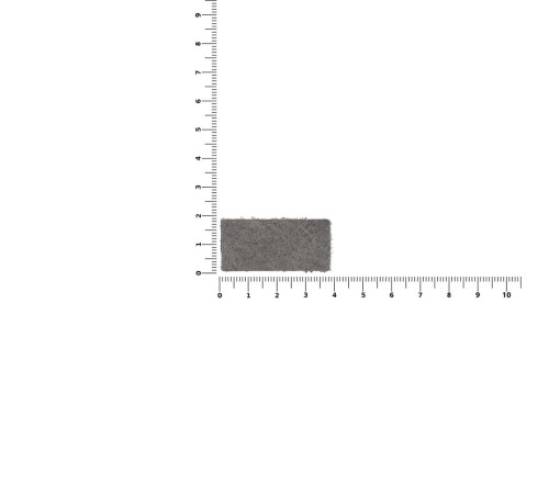 Лейбл кожаный Tuken, S, серый