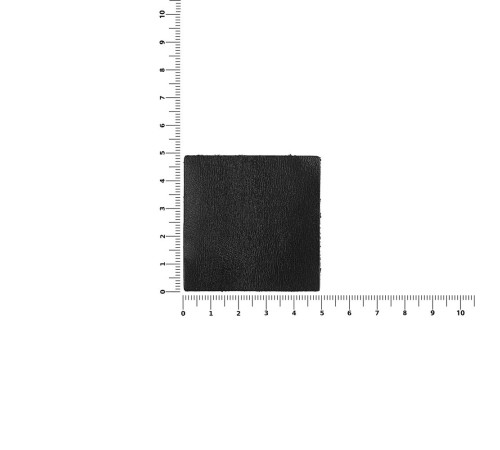 Лейбл кожаный Sinatu, L, черный