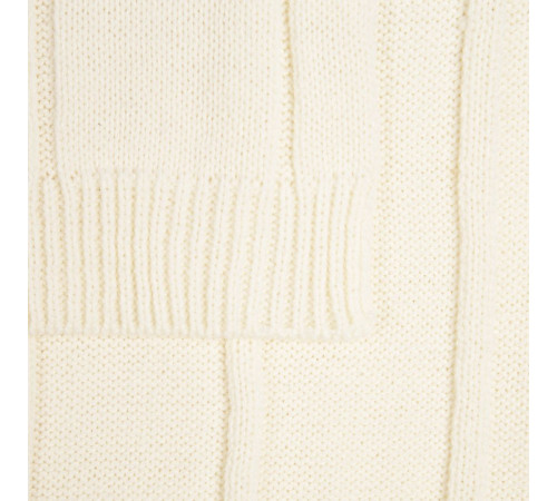 Плед Bambolay, молочно-белый