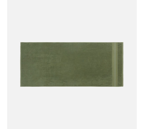 Полотенце махровое Terrychic, среднее, зеленое