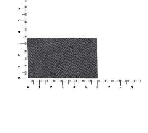 Лейбл тканевый Epsilon, M, темно-серый