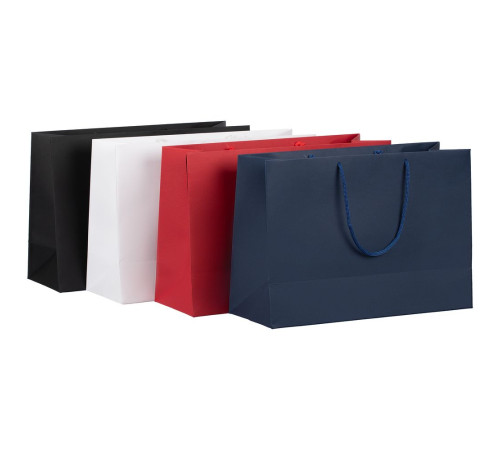 Пакет бумажный Ample Plus M, черный