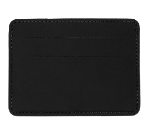 Чехол для карточек Shall Simple, черный