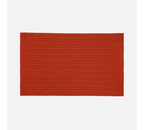 Плед Remitti, оранжевый (морковь)