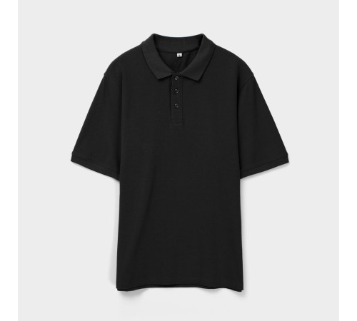 Рубашка поло унисекс Upswing, черная