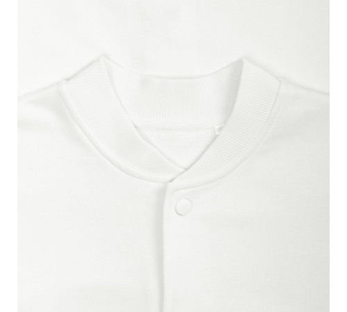 Бомбер унисекс Nuppu, молочно-белый