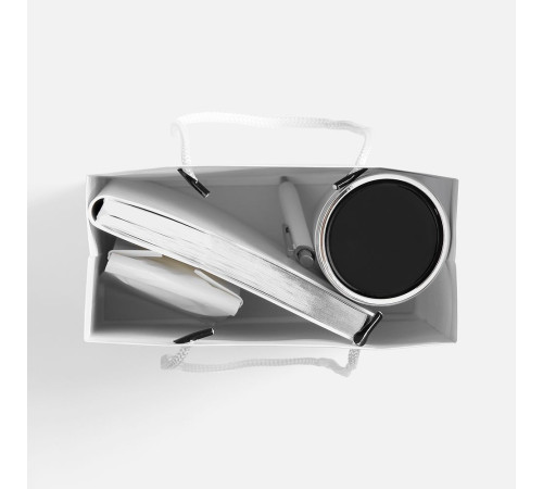 Набор Nebraska Inflow, белый с серебристым