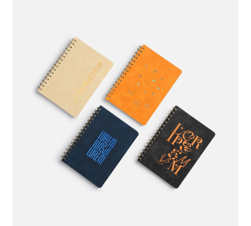 Ежедневник Spiral, недатированный, оранжевый