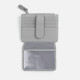 Картхолдер на молнии Unison, серый